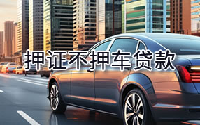 山南押证不押车贷款